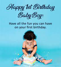 Happy birthday wishes for sons, so you can find the perfect way to congratulate your son and wish him all the best on his birthday! 1st Birthday Wishes And Messages Wishesmsg