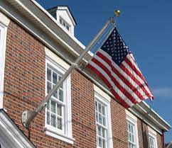 residential wall mount flagpole