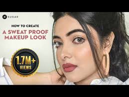 how to create a sweat proof makeup look
