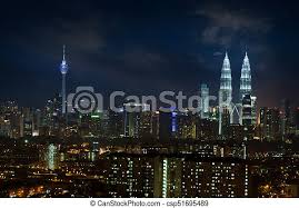 I am doing a brochure design and in one of the pages, i need to add in a large picture of kl city to fill in the entire double spread. Kuala Lumpur City Skyline Night Scene Night View Kuala Lumpur City Skyline The Capital Of Malaysia Canstock