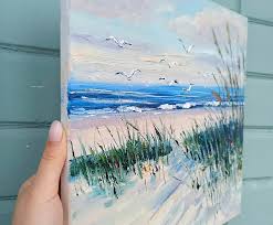 Oil Painting Seascape Artwork Original