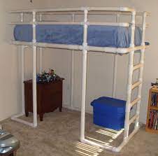 Loft Bed Made From Schedule 40 Pvc Pipe