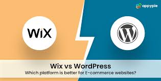 wix vs wordpress for e commerce