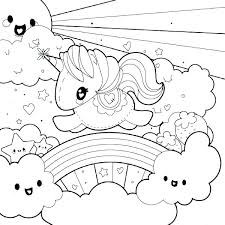 Rainbow Coloring Page Printable Rainbow Coloring Pages Free