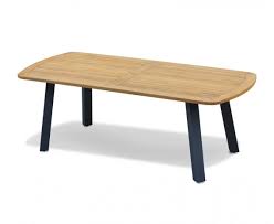 Disk Teak Oval Outdoor Table 2 2m