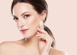 beauty skin woman face cosmetic concept