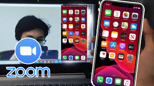 mirror your iphone screen in zoom