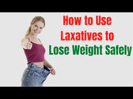 lose weight with laxatives safely