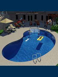 Fox Crescent Series Ultra Modern Pool