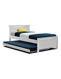 Trundle Bed Frame Timber Pine Wood