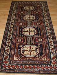 antique caucasian shirvan rug with