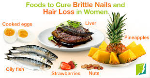 foods to cure brittle nails and hair