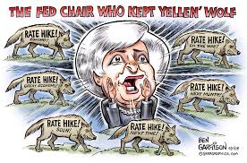 Image result for political cartoon trump and janet yellen