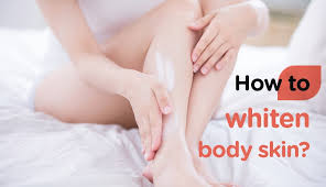 how to whiten body skin fast naturally