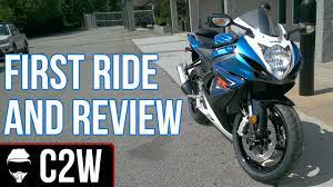 gsxr 600 first ride and review you