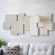 Overlapping Squares Wall Mirror 54 W