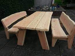 Rustic Wooden Garden Table