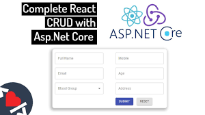 complete react crud with asp net core