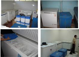 cold bo for vaccine storage at a