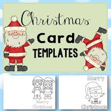 My boys are currently designing their own cards and are so excited about these printable black and pokemon cards. Free Christmas Card Templates By Clever Classroom Tpt