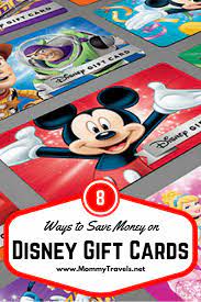 disney gift cards to save money