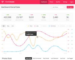 30 Flat Analytics Dashboard Charts Graphs For Website Ui
