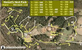 Cadl has been an avid partner in coordinating disc golf tournaments, course workdays and providing educational opportunities throughout the year. Hornets Nest Park Old Layout In Charlotte Nc Disc Golf Course Review