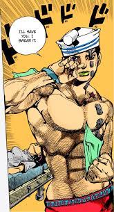 Fanart] I colored that iconic new panel of everybody's favorite sailor :  r/StardustCrusaders