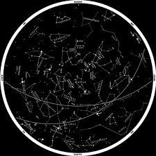 April Constellations With Star Chart