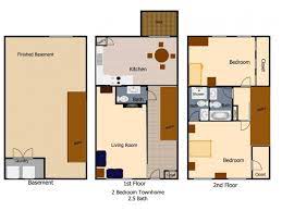2 Bedroom Townhome 2 Bed Apartment