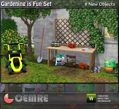 The Sims Resource Gardening Is Fun Set
