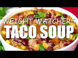 weight watchers taco soup real