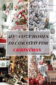Decorating for christmas is a big business. 40 Cozy And Cheerful Homes Decorated For A Snowy Christmas
