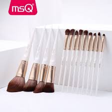 msq 13pcs makeup brushes set powder