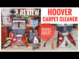 review hoover power scrub deluxe carpet