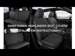 Giant Panda Toyota Highlander 2020