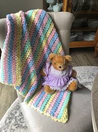 Teddy Bear Bundle Crocheted Baby