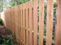 Wood Panel Fencing At Best In