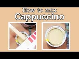 How To Mix Cappuccino Colours Mixing