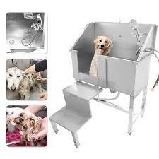 Lay a towel on the ground and. Standing Boat Foldable Pet Dog Bathing Tub Washing Station For Bathing Grooming 139 10 Picclick Uk