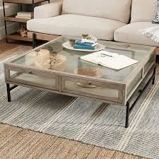 15 Amazing Square Glass Coffee Table