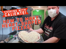 how to make heart shaped pizza you