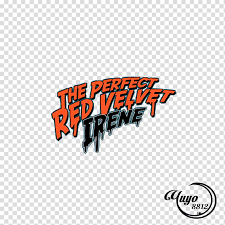 All content is available for personal use. Red Velvet Logo Blue Background With The Perfect Red Velvet Irene Text Overlay Transparent Background Png Clipart Hiclipart