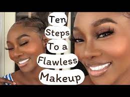 ten step tutorial to a flawless face