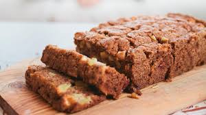 Date and walnut loaf chopped stoned dates boiling water butter dark brown sugar caster sugar egg brandy plain flour baking powder salt grated nutmeg coarsely chopped walnuts method 1. The End Bits Are The Best Bits Sbs Food