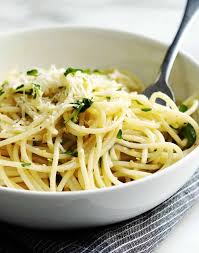 fast and easy lemon garlic pasta