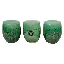 Antique Chinese Ceramic Garden Stools