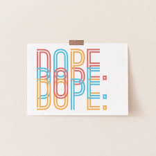 Dope Wall Art Poster Printable Art