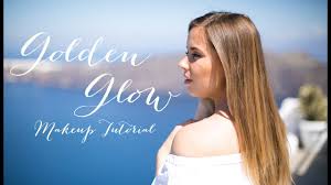 golden glow makeup tutorial with