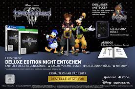 After determining the edition to purchase. Kingdom Hearts Iii Deluxe Edition Ps4 Amazon De Games